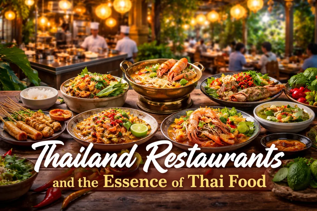 Thailand Restaurants and the Essence of Thai Food