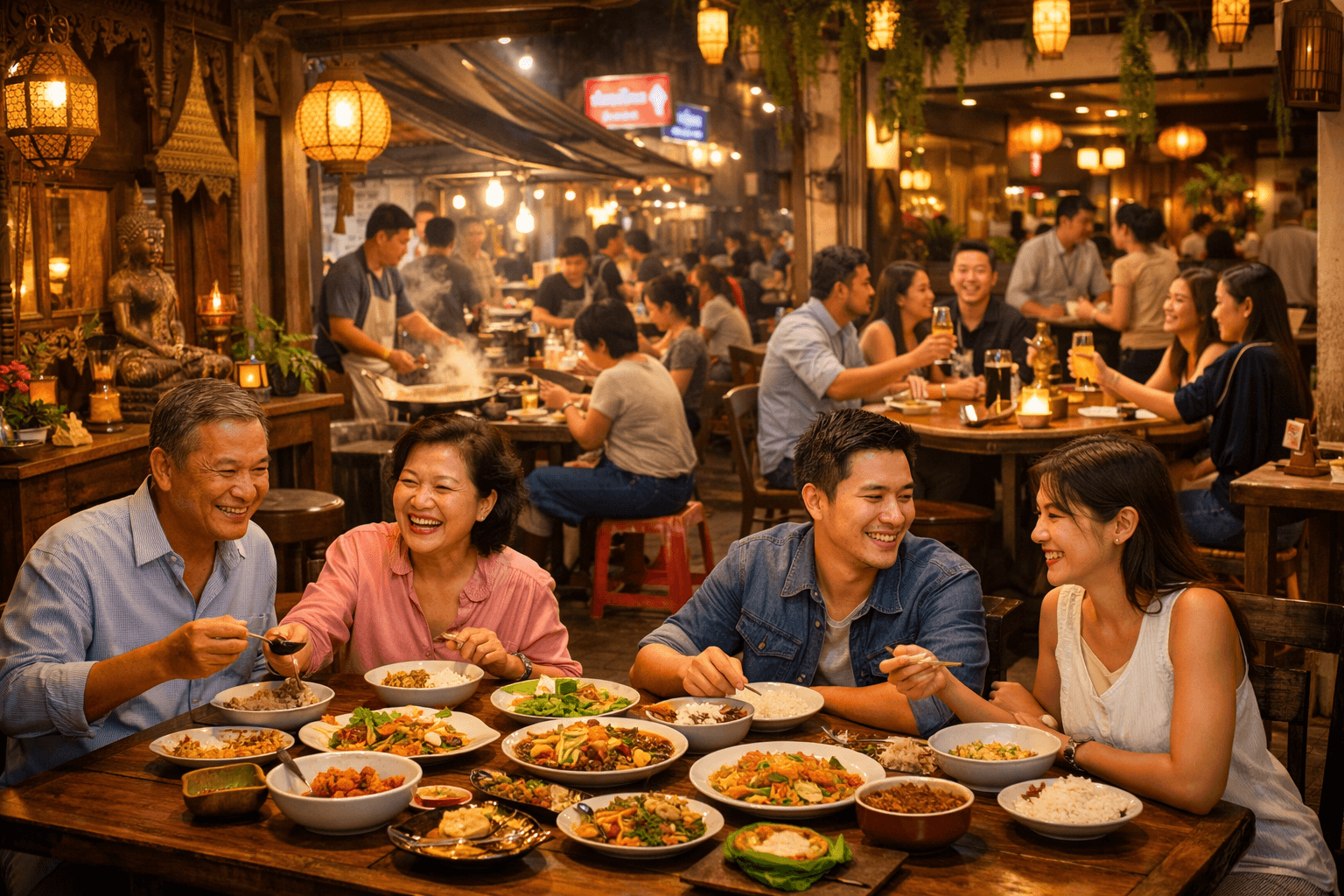 Thailand Restaurant Lifestyle and Dining Culture